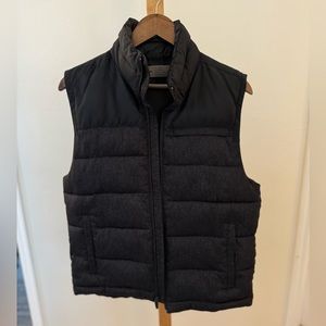 Men’s charcoal vest